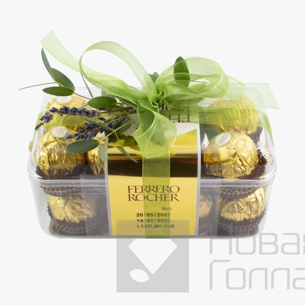Конфеты Ferrero Rocher с декором, 200г